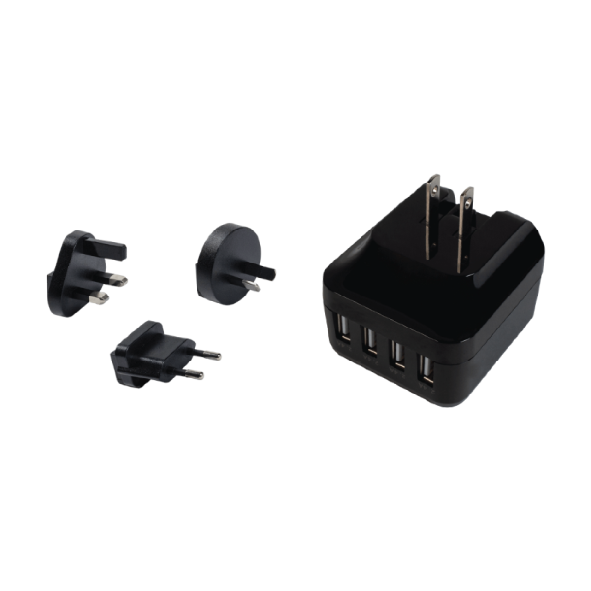 Komplet USB polnilnega vozlišča s kabli 