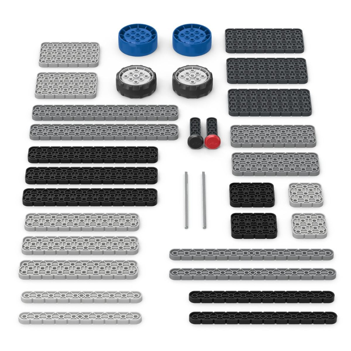 VEX Robotics Komplet delov GO D, mavrični plastični konstruktorski elementi za robotiko